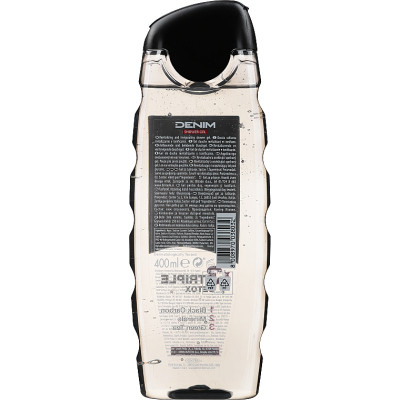 Гель для душа Denim Black тройной детокс 400 мл (8008970038032) Винница - изображение 2