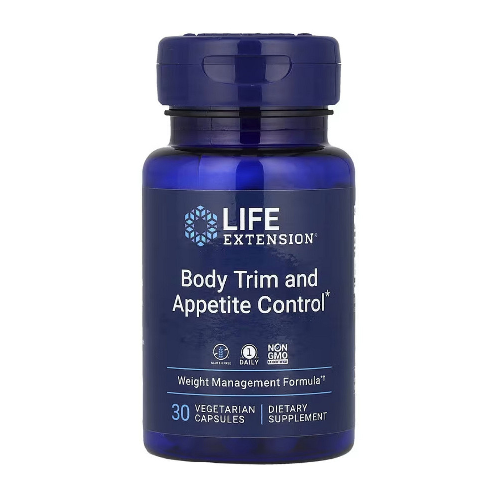 Для суднення (контороль апетиту) Life Extension Body Trim and Appetite Control 30 капс Київ - фото 1