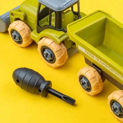 Ігровий набір Otamanko Веселий хутір (трактор із причепом і ферма з вівцями та курми) (8817K) Вінниця - фото 10