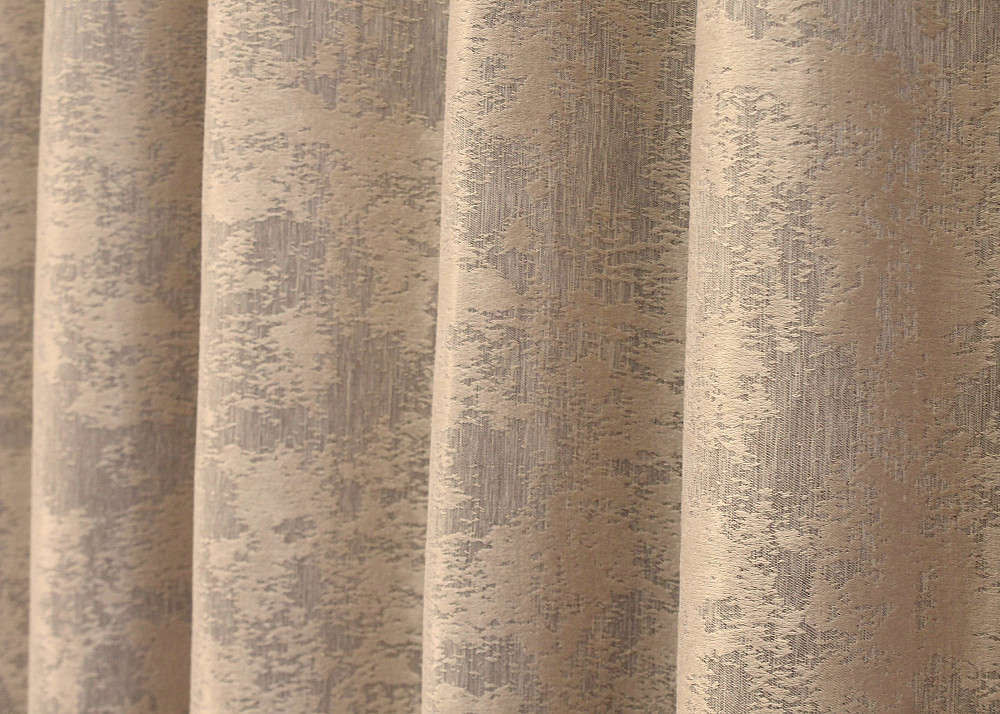 Комплект готових штор VR-Textil Жакард Sultan YL № 1699ш Темно-бежевий 150х270 см 2 шт (33-0597) Київ - фото 7