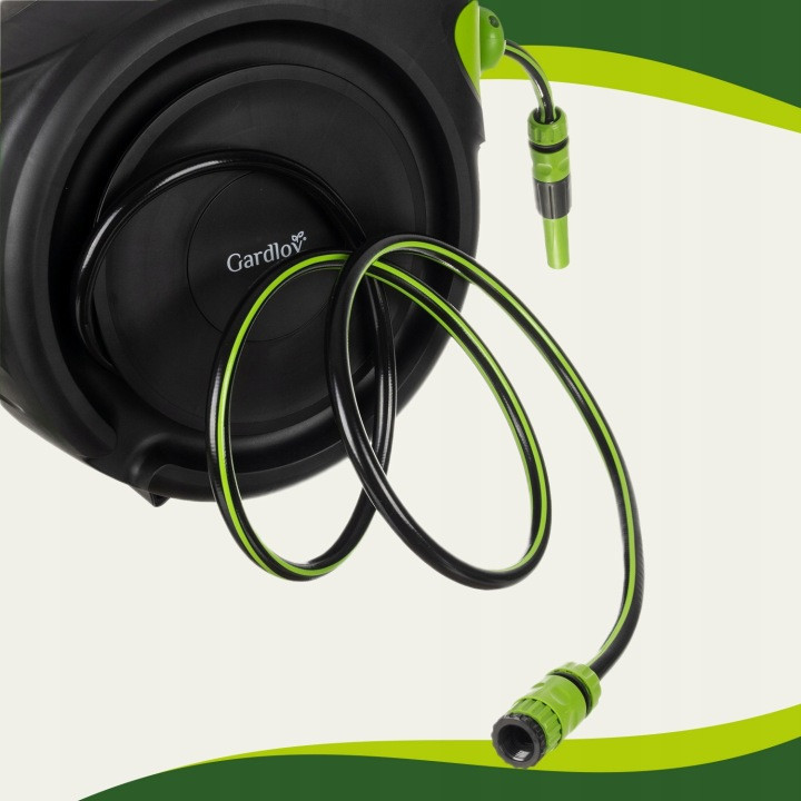 Автоматическая катушка поворотная с садовым шлангом 25 метров Gardlov (25509) Нововолынск - изображение 8