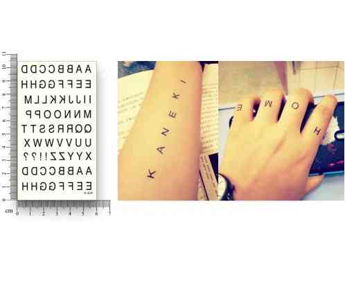 Тимчасове тату 10*6см Київ