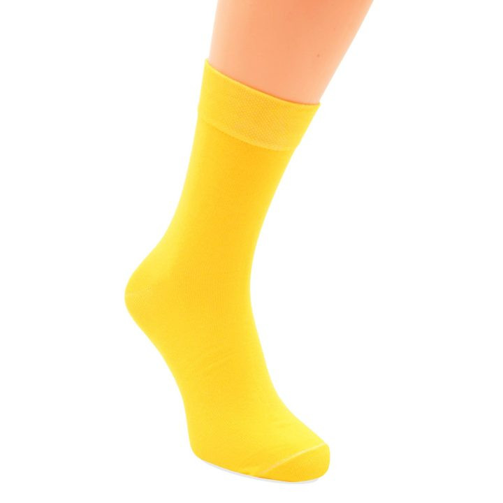 Носки Демисезонные LEO CLASSIC Высокие Желтый 44-46 Сумы - изображение 1