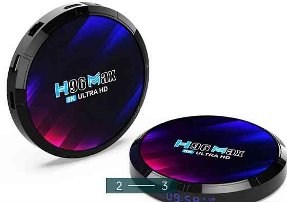 Приставка: Smart TV 4/64Gb. H96 MAX RK3528 c Android 13 Харків