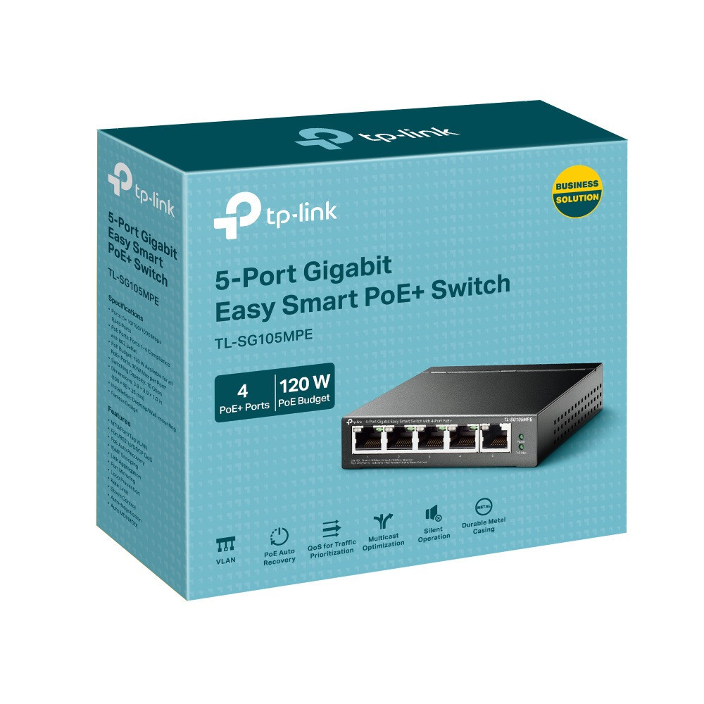 Комутатор TP-Link TL-SG105MPE Так Харьков - изображение 3