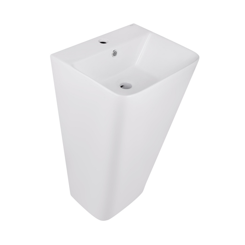 Раковина напольная моноблок Qtap Tern 440х380х830mm White QT1711G302WN Киев - изображение 8