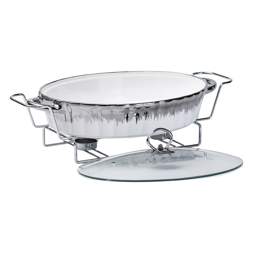 Yiwu Мармітниця 2 л настільна овальна з кришкою Коломия - фото 3