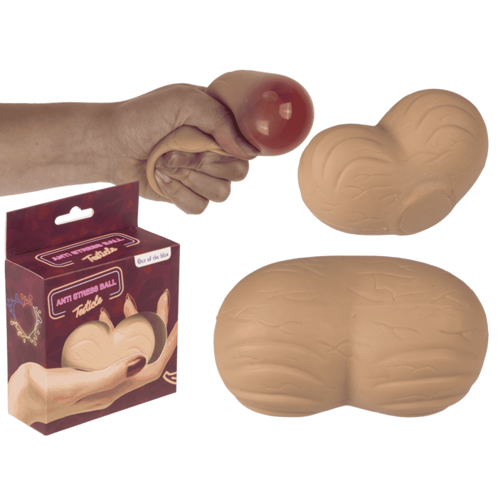 Антистрес Anti Stress Ball Testicle, 8 см Sex Aura Київ - фото 1