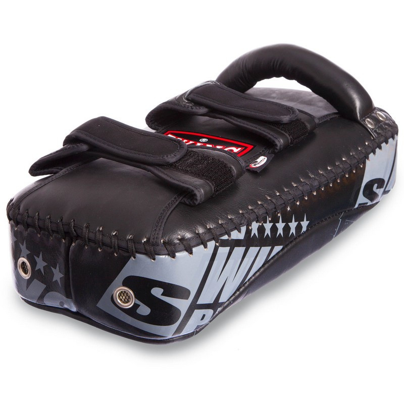 Пады для тайского бокса Тай-пэды TWINS FKPL2-38-L размер 41х21х11 см черный Киев - изображение 4