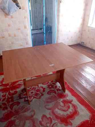 Стол для кухни - раскладной Ш89хГ59хВ76 см - Ольха Львов