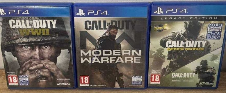 Комплект дисків call of duty ps4 (ціна за три диски) Харків - фото 2