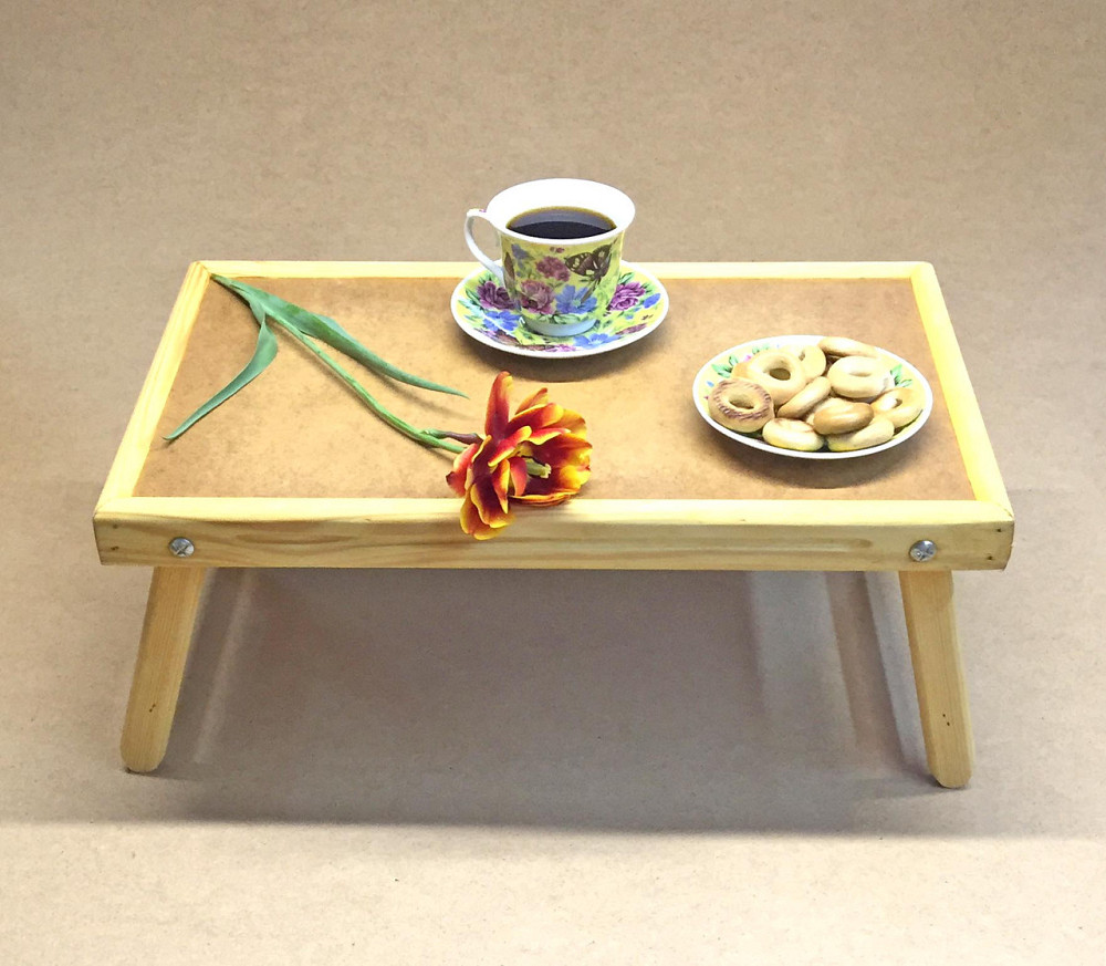 Столик-піднос для сніданку "Даллас" ваніль Миколаїв - фото 4