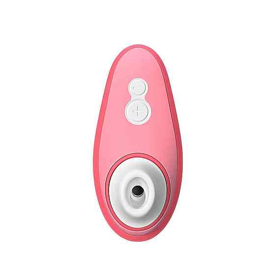 Вакуумний кліторальний стимулятор Womanizer Liberty 2 Vibrant Rose, 8 режимів, магнітна кришечка Sex Aura Київ
