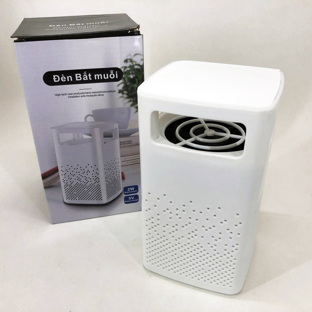 Лампа від комарів USB Bug Zapper Fly. Колір: білий VG-67 Івано-Франківськ - фото 7