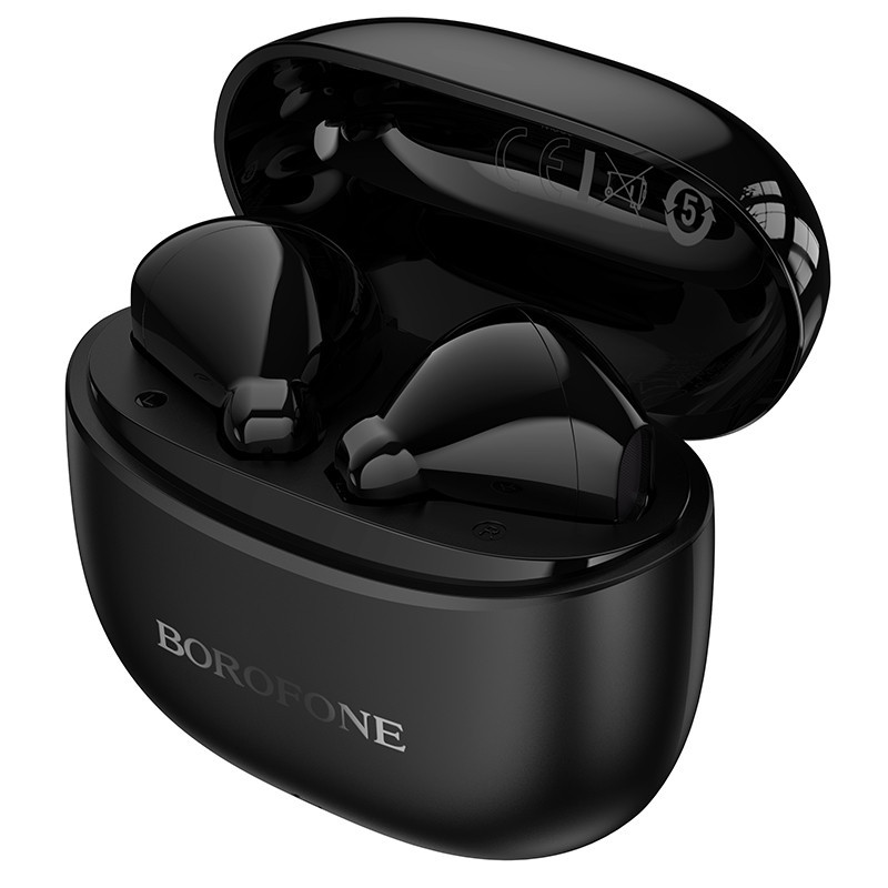 Беспроводные наушники BOROFONE BW88 Deep rhyme true wireless BT headset Black Киев - изображение 1