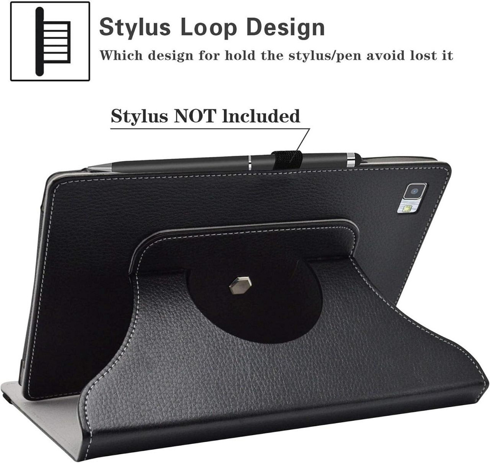 Чохол-книжка ротаційний LiuShan для планшета Teclast P20HD / Teclast M40 / M40 Pro/M40se / Dragon Touch Notepad 102 / Winnovo P20 Дніпро - фото 4