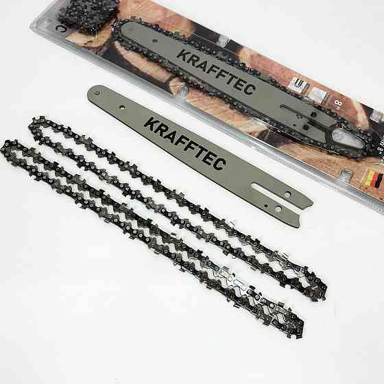 Комплект ланцюгів шини та аксесуари ланцюга 45 см + 2 цепи, Ланцюг для електропил, Ланцюги пильні ZK-21 Львів