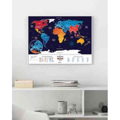 Скретч карта 1DEA.me Travel Map Holiday World (13022) Винница