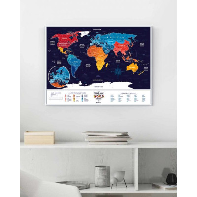 Скретч карта 1DEA.me Travel Map Holiday World (13022) Винница - изображение 2