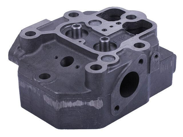 Головка блока цилиндра на дизельный двигатель двигатель ZH1125N моторактор минитрактор Мукачево - изображение 1