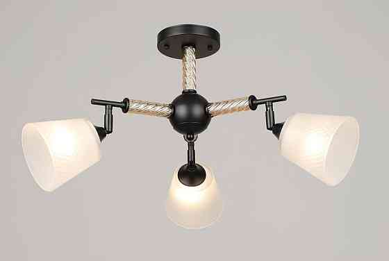 VALESO Люстра стельова на 3 плафони VALESO, Чорний, K2343/3 Київ