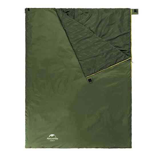 Спальний мішок Naturehike LW180 Mini NH21MSD04, правий, темно-зелений Киев