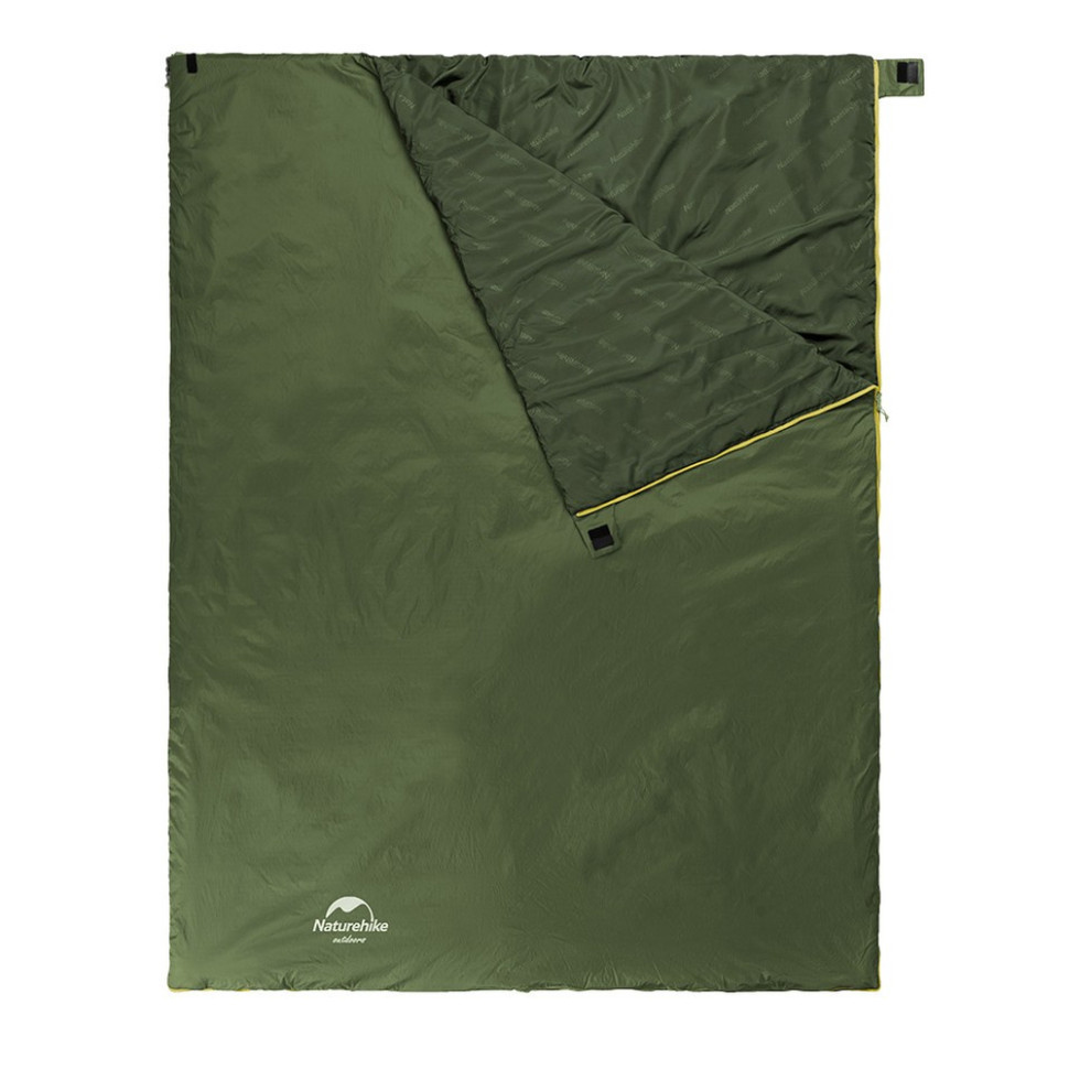 Спальний мішок Naturehike LW180 Mini NH21MSD04, правий, темно-зелений Киев - изображение 2