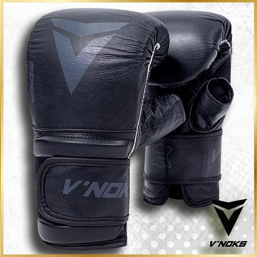 Тренировочные снарядные перчатки для бокса шингарты V`Noks Boxing Machine черные размер L/XL Киев - изображение 9