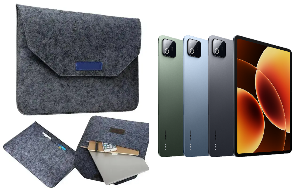 Сумка Wool із войлока для планшета Xiaomi Pad 8, Xiaomi Pad 8 Pro Київ - фото 1