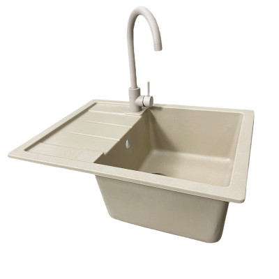 Мойка кухонная Adamant Anila Сахара + змішувач (182496910302) Вінниця - фото 3