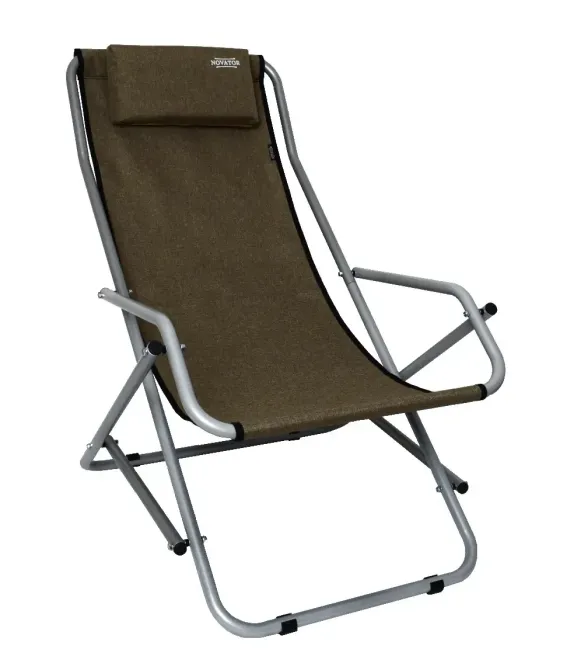 Кресло-шезлонг Novator SH-7 Brown Киев - изображение 15