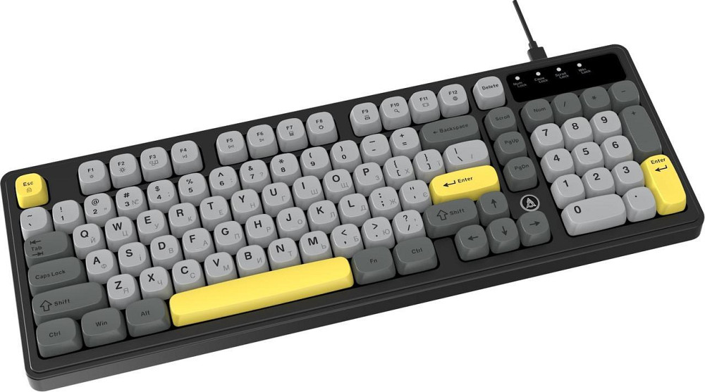 Клавіатура Ajazz AF98 Black USB-C Black Gray Yellow (AF98-BGY) ( 15846 ) Харьков - изображение 5