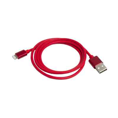 Дата кабель USB 2.0 AM to Lightning 1.0m 2.4A red Patron (CAB-PN-LIGHT-1M-R) Вінниця
