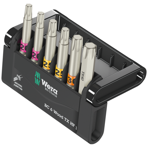 Набір біт TORX по дереву 6шт. тWera Bit-Check 6 05056470001 Одеса