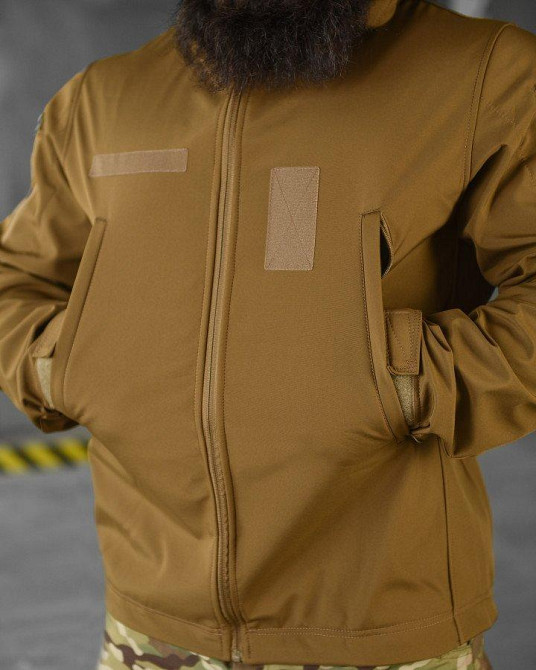 Весенняя тактическая куртка софтшел masad кайот   ВТ76570 Одесса - изображение 5