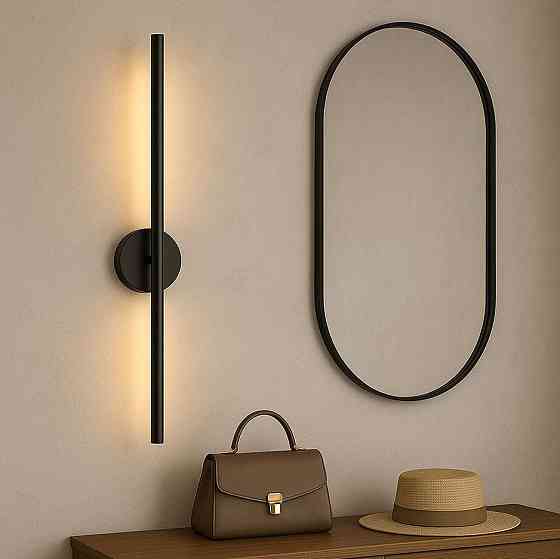 Настінний світильник лінійний, від мережі, 60 см / LED Світильник на стіну / Бра на стіну / Настінний бра Київ