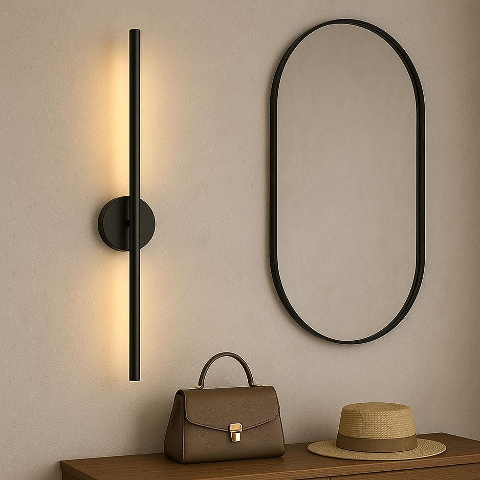 Настінний світильник лінійний, від мережі, 60 см / LED Світильник на стіну / Бра на стіну / Настінний бра Київ - фото 1