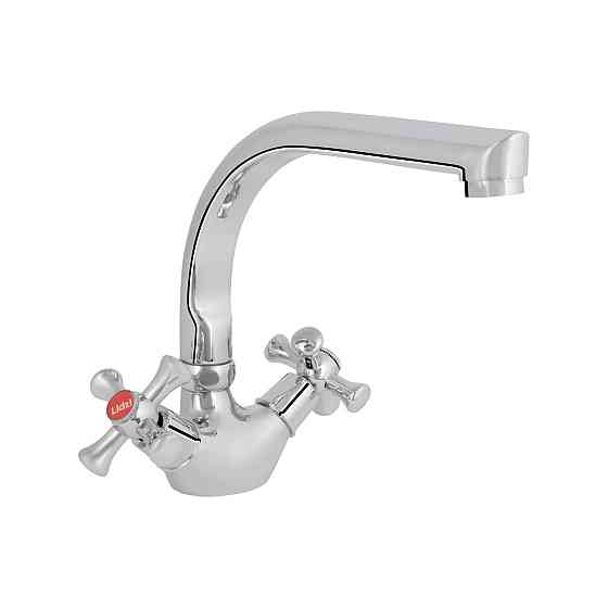Смеситель для кухни Lidz Lamb 276F двухвентильный LDLAM276FCRM22019 Chrome Киев