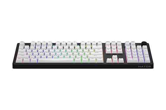 Клавіатура бездротова Hator Skyfall 100 Wireless Black-White (HTK3100UA) ( 18136 ) Харьков