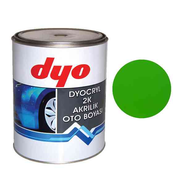 5835 зелений, фарба автомобільна акрилова Dyo 1л (без затв.) Вінниця
