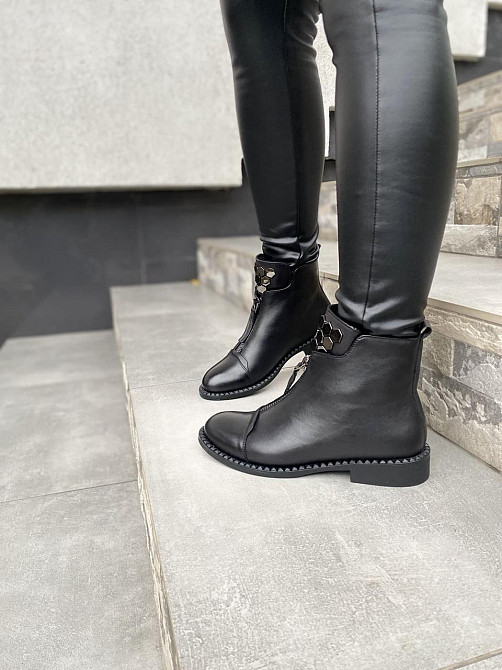 Marco Piero Черевики жіночі Marco Piero чорні натуральна шкіра зима 36-40 (05-1147491-Ш) Коломия - фото 2