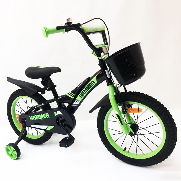 Дитячий велосипед з приставними колесами, Підлітковий велосипед для хлопчиків Двоколісний MW-45 Львів - фото 4
