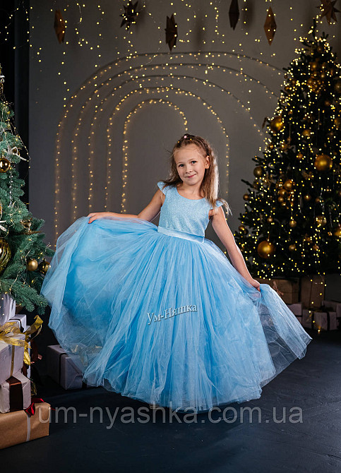Длинное нарядное платье на 6-7 лет Кривой Рог - изображение 5