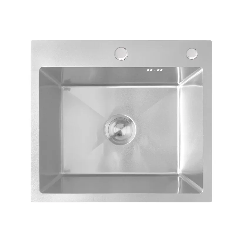 Кухонна мийка MIXXUS MH5045 SS COLOR з нержавіючої сталі, колір нержавіюча сталь (MH5045 NANO-SILVER) (3.0/0.8) (MX1925) Харків - фото 1