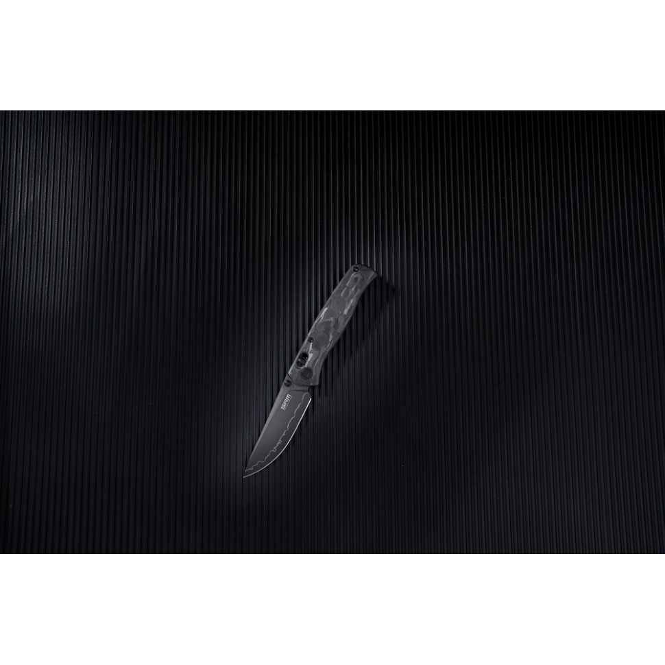 Ніж складаний SRM Medal 255L-FB2, чорний Київ - фото 6