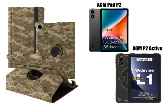 Чехол Spinner360 для планшета AGM Pad P2, P2 Active, цвет Xaki Киев