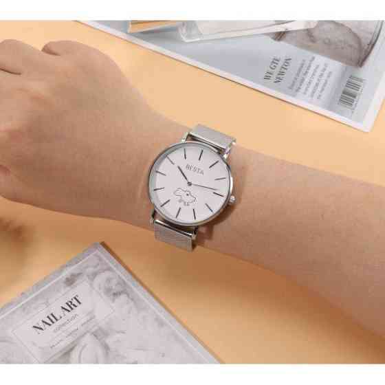 Годинник наручний класичний Besta Love UA Сріблястий Київ