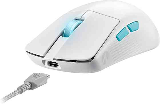 Миша бездротова Asus ROG Harpe Ace Aim Lab Edition White (90MP02W0-BMUA10) Білий Харьков
