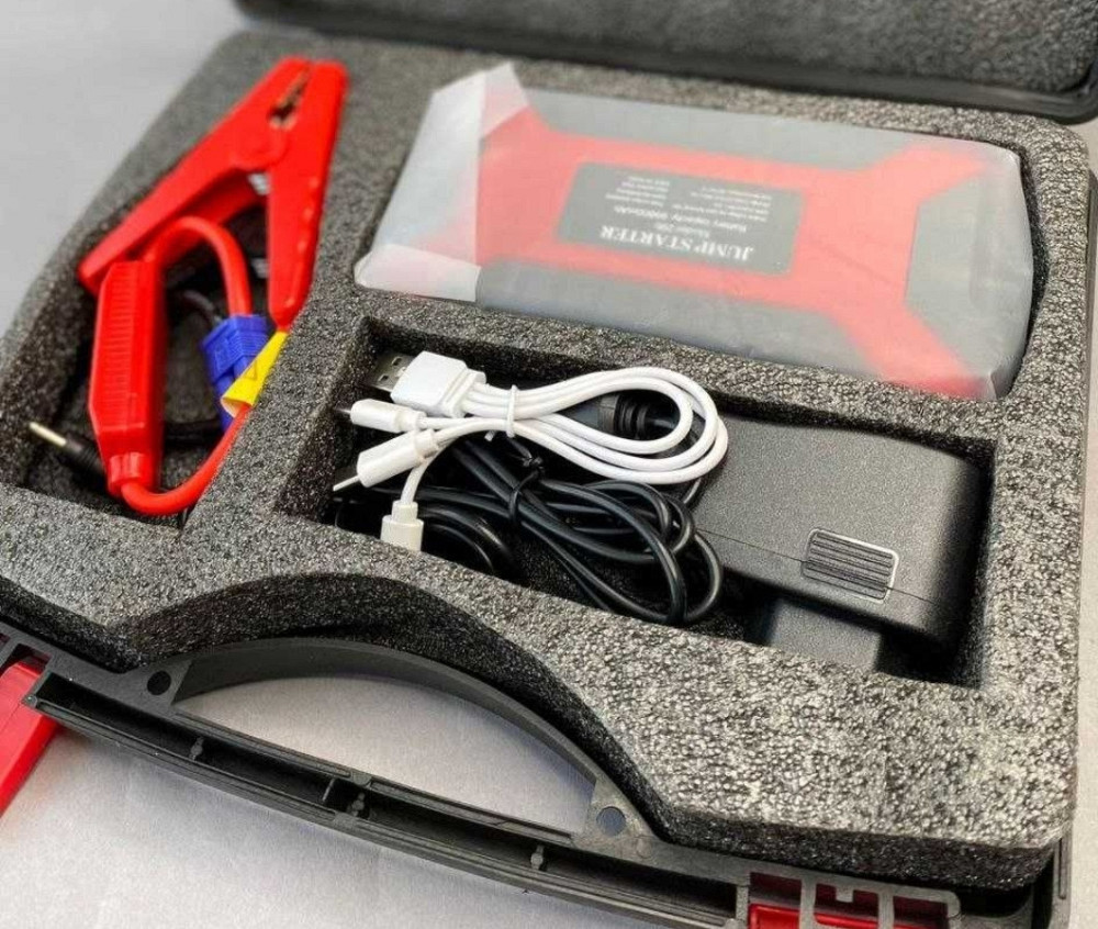 Пускозарядное устройство бустер JUMPSTARTER 99800 mAh (300/600A) ОПТ Киев - изображение 6