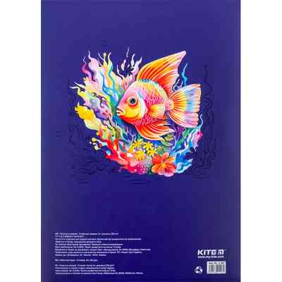Папір для малювання Kite А4 для акварелі Classic 200г/м2, 10 аркушів (K-267) Вінниця
